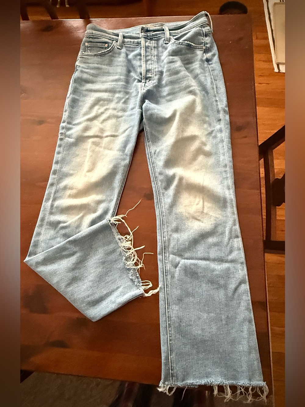 Mother Tripper Flood Denim